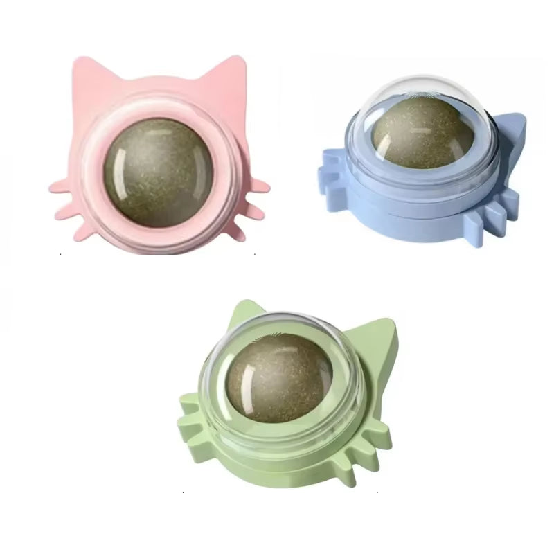 Catnip Ball Cat Toys Self-Hi Cat Pet Products to Relieve Boredom and Bite-Resistant Kittens Kittens Grind Their Teeth