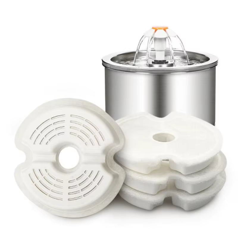 Quickly Transportable Pet Automatic Drinking Fountain Stainless Steel for Pet Cat Dog Feeder Drink Bowl Dog Drinking Fountain