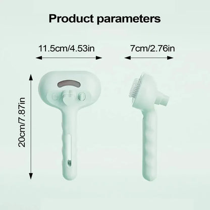 Pet Spray Hair Comb Professional Electric Hair Straightener Comb Brush for Cat Pet Massage Comb Steam Brush for Hair Care