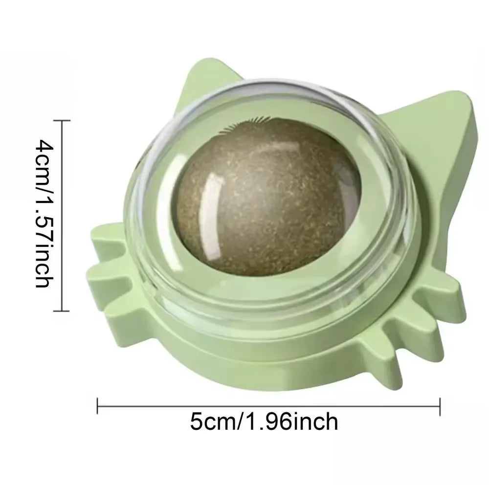 Catnip Ball Cat Toys Self-Hi Cat Pet Products to Relieve Boredom and Bite-Resistant Kittens Kittens Grind Their Teeth