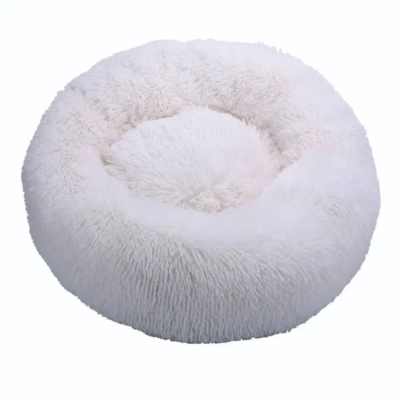 Round Cat Beds House Soft Long Plush Best Pet Dog Bed for Dogs Basket Pet Products Cushion Cat Bed Cat Mat Animals Sleeping Sofa