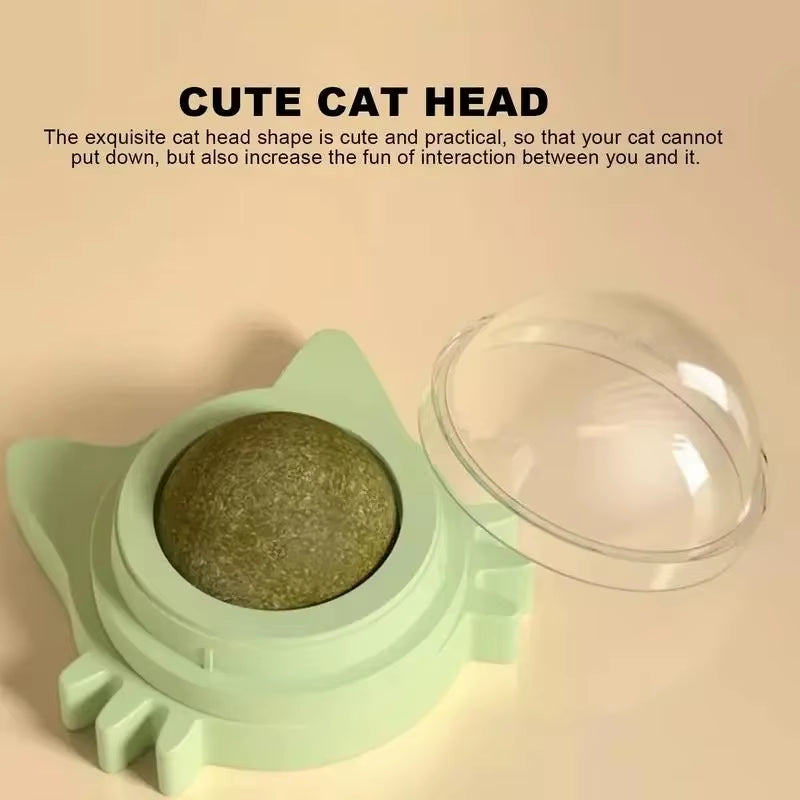 Catnip Ball Cat Toys Self-Hi Cat Pet Products to Relieve Boredom and Bite-Resistant Kittens Kittens Grind Their Teeth