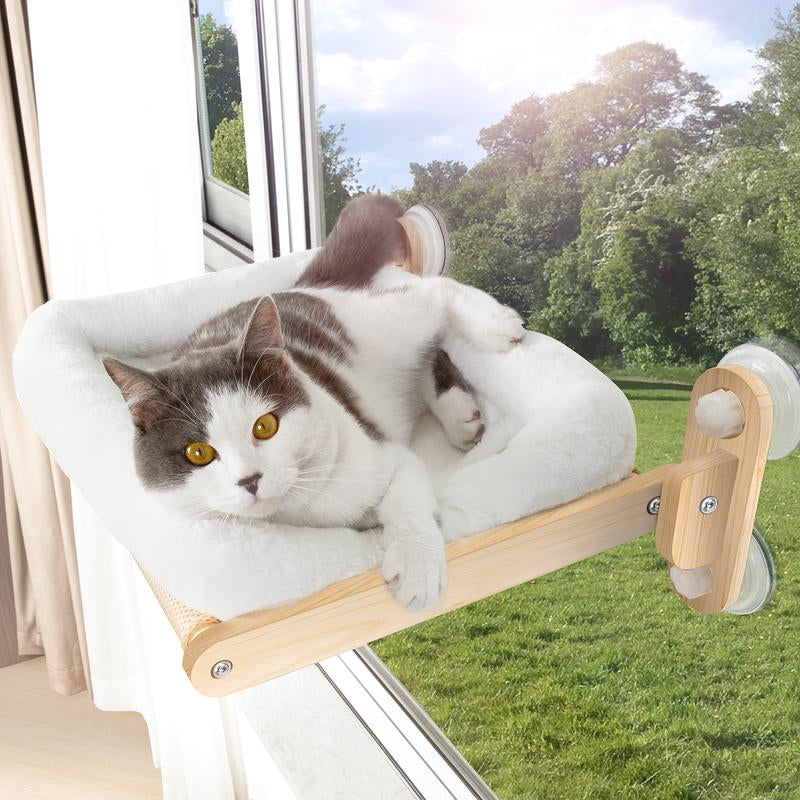 [Springtok] 5Pcs Wall Mountain Cat Shelves,Cat Condo,Cat Bed, Cat Tree